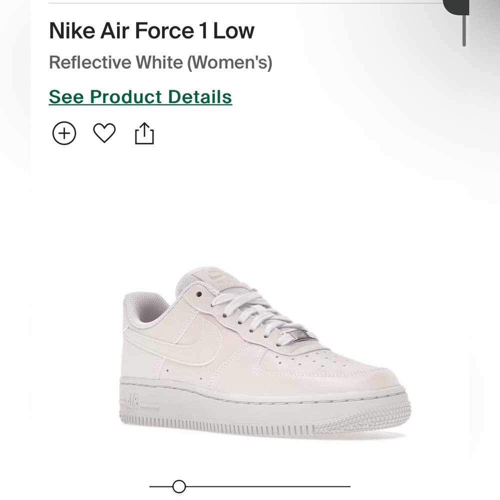 Nike Air Force 1 Low Top Reflective